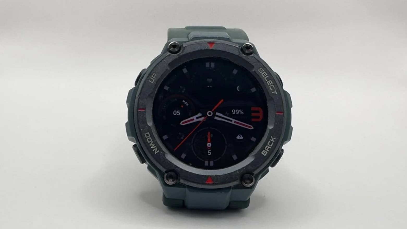 Amazfit T-Rex Pro after motherboard power circuit repair