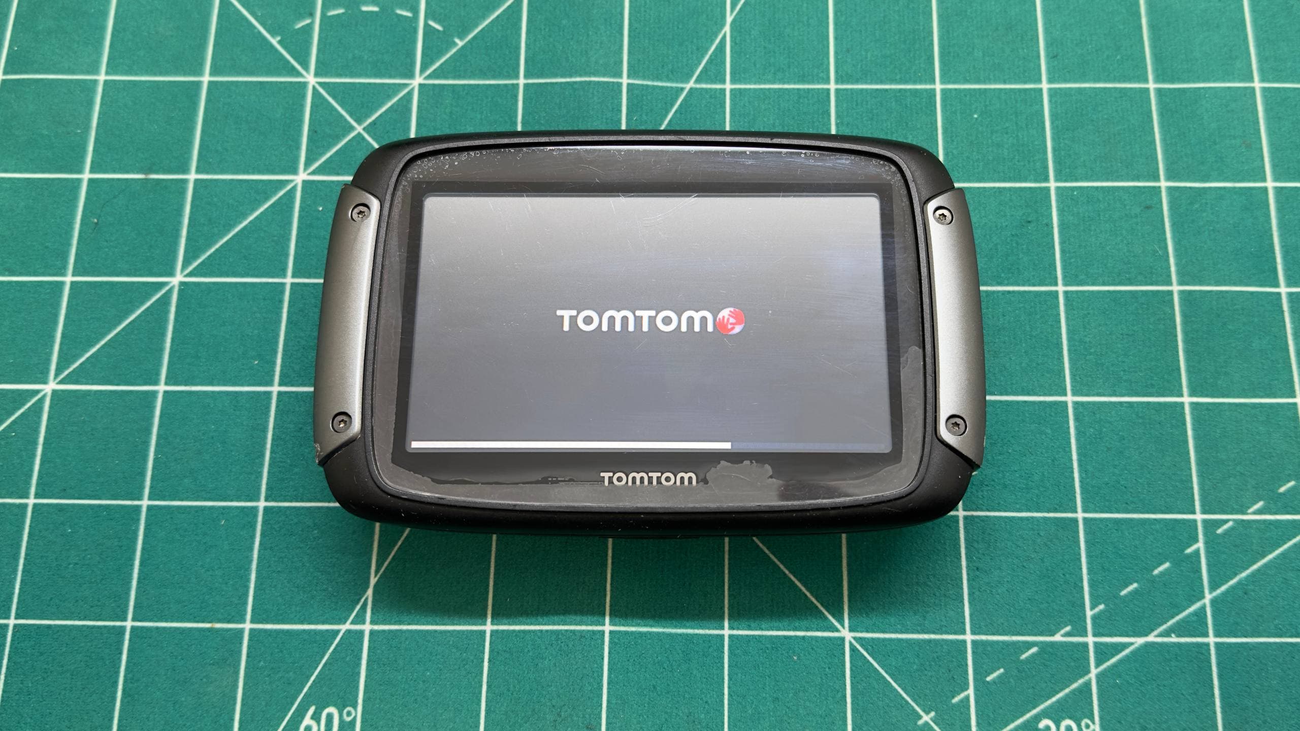 TomTom Rider 550 sa obnovljenim pozadinskim osvetljenjem posle popravke