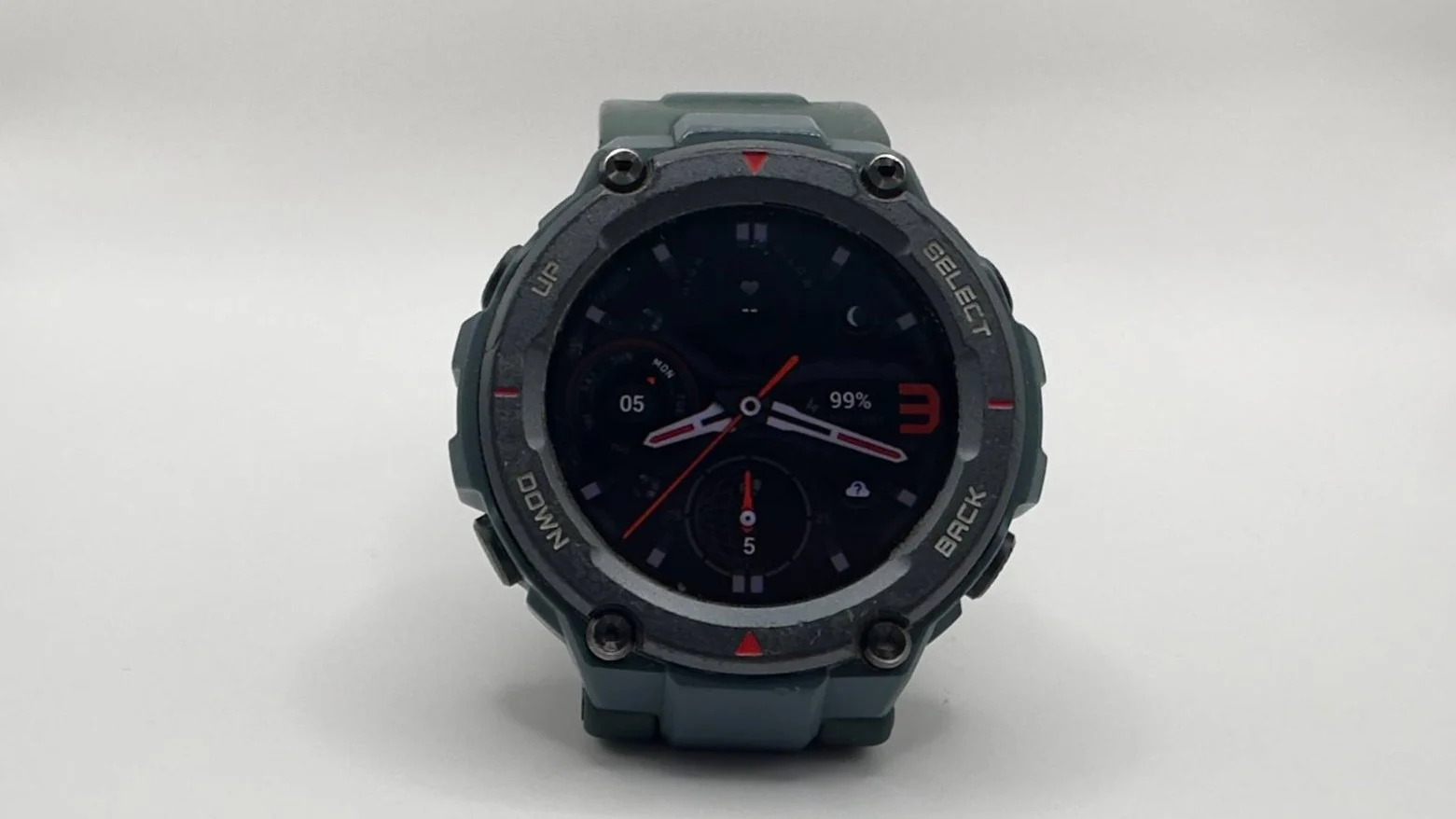 Amazfit T-Rex Pro after motherboard power circuit repair
